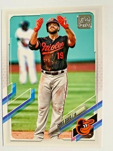 2021 Topps Series 1 Baseball Base Chris Davis #29 Orioles  - Imagen 1 de 1