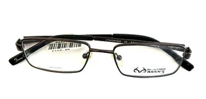 Realtree EDGE R416 Gun Eyeglasses Frames Black Rectangular Full Rim 52-17-140 - Picture 1 of 3