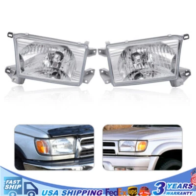 For Toyota 4runner 1996-2002 Headlights Hedlamps Right & Left Pair Assemblies Foto 1 de 4