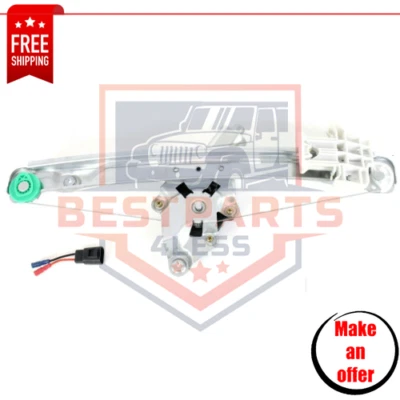 Regulador de ventana eléctrica del lado del conductor trasero con motor para Pontiac G6 2005-2010 sedán Foto 1 de 4