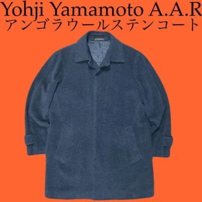 Abrigo de Lana Yohji Yamamoto A.A.R Angora Archivo Y2K Talla S Foto 1 de 4