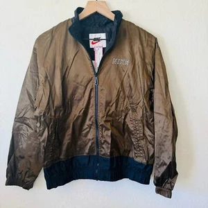 NIKE | Giacca da pista bomber vintage oro e nero - Foto 1 di 4