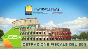 TELO DI RICAMBIO TENDA DA SOLE SOSTITUZIONE -TESSUTO TEMPOTEST PARA' ORIGINALE - Foto 1 di 6