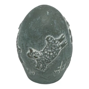 Isabel Bloom Grey Jumping Sheep Spring Easter Egg - Picture 1 of 7