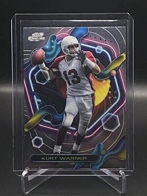 2023 Topps Composite Football Cosmic Chrome Kurt Warner 256 Arizona Cardinals - Image 1 of 2