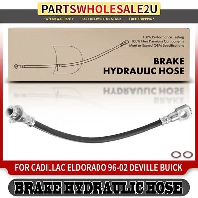 1x Manguera hidráulica de freno para Cadillac DeVille Seville Eldorado Oldsmobile Aurora Foto 1 de 4