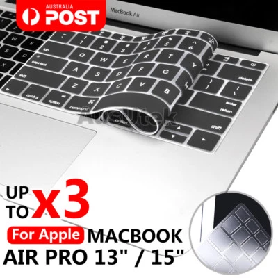 Keyboard Cover Case Skin Protector For Apple MacBook Pro Air 13" 15" Touchbar - image 1 of 4