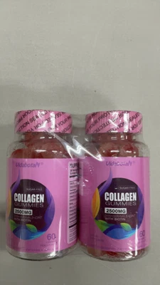 2x VIDABOTAN Collagen Gummies 2500mg with Biotin 120ct - Image 1 of 2
