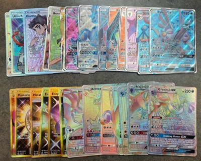 COMPLETE Pokémon SM Forbidden Light Master Set 146/146 + All reverse Card NM/M - Image 1 of 3