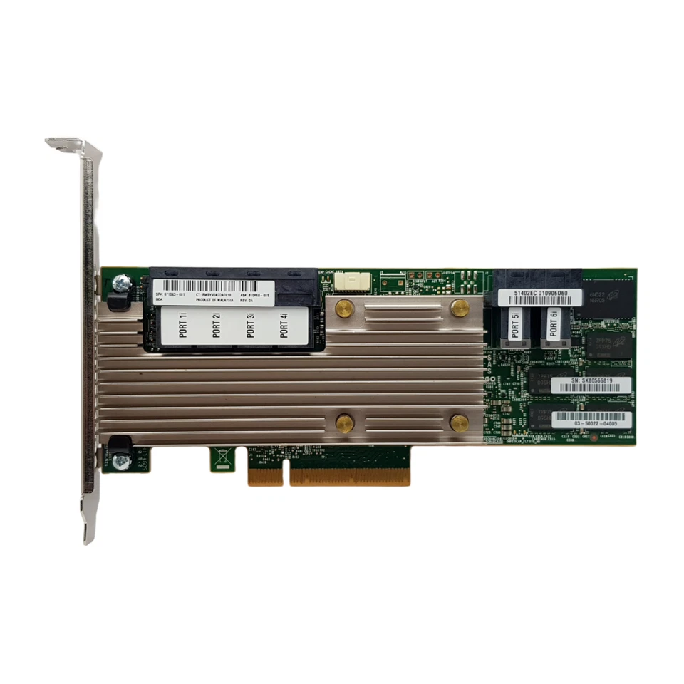 HP (870660-001) P824i-p - 4GB FH PCI Express 3.0 x8 RAID Controller (871043-001) - Image 1 of 4