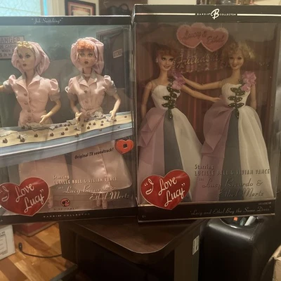 I Love Lucy Lucy & Ethel usando el mismo vestido K8670 y cambio de trabajo L9585 Foto 1 de 4