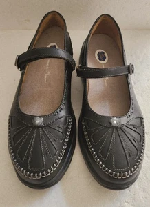 Black Dr. Comfort Women's Paradise Diabetic Mary Jane Shoes Women's Sz 8W - Picture 1 of 6