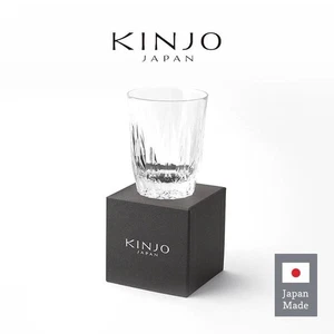 KINJO JAPAN E1 Silikon Whisky Glas Unzerbrechlich Tasse Klar 250ml Made in Japan - Bild 1 von 14