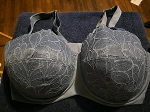 Reggiseno a figura intera Joyspun Plunge nuovo con etichetta blu 46DDD - Foto 1 di 4