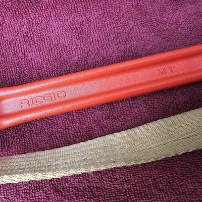 Ridgid No.2 сверхпрочный ремень гаечный ключ, сделано в США - Изображение 1 из 4
