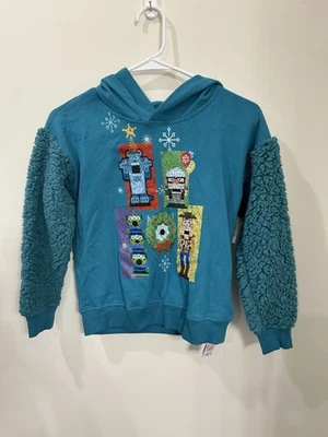Sudadera con capucha Pixar Holiday 11/12 de los parques de Disney NUEVA Foto 1 de 4
