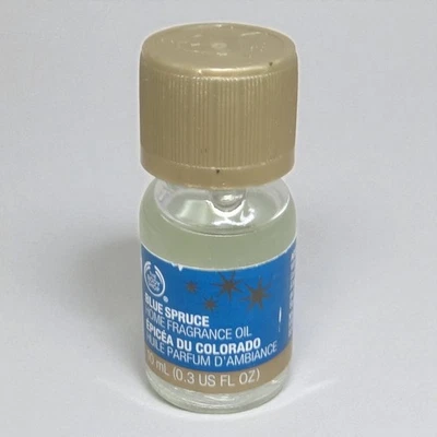 Aceite de fragancia para el hogar de abeto azul The Body Shop ~ 0,3 oz 10 ml ~ nuevo difícil de encontrar Foto 1 de 3