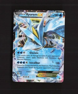 Carta Pokémon Holo Ultra Rara Kyurem EX 25/98 Ancient Origins DMG - Imagen 1 de 10