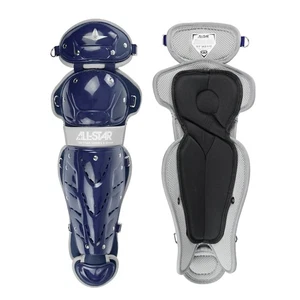 All-Star Top Star 13.5 Inch Youth 9-12 Baseball Leg Guards - Navy - Picture 1 of 4