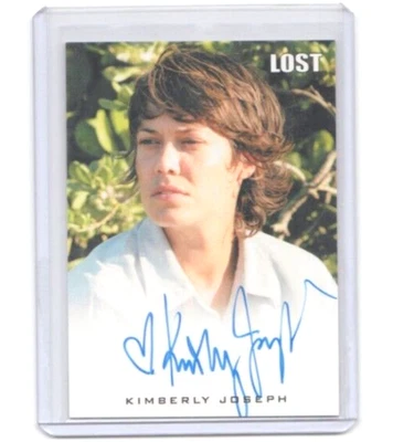 Lost TV Show Rittenhouse Archives Autograph Trading Card Kimberly Joseph Cindy - Image 1 of 3