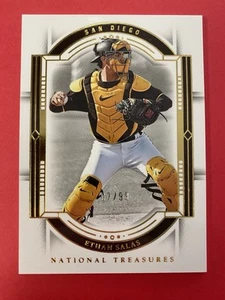 2024 Panini National Treasures #70 Ethan Salas 07/99 San Diego Padres - Picture 1 of 1