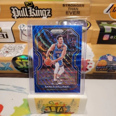 Panini Prizm #61 Danilo Gallinari Blue Wave Prizms 2020-21 Foto 1 de 2