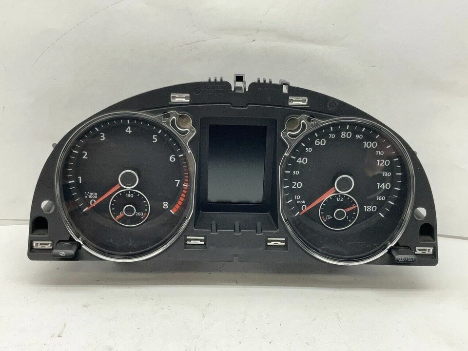2009 Volkswagen Cc Speedo Speedometer Instrument Cluster OEM Used - Image 1 of 3