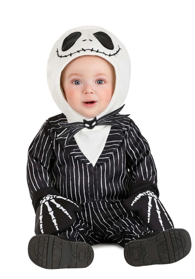 Infant Nightmare Before Christmas Jack Skellington Costume - Image 1 of 1
