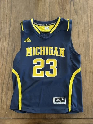 Adidas Michigan Wolverines #23 Youth Basketball Jersey Size M - Image 1 of 2
