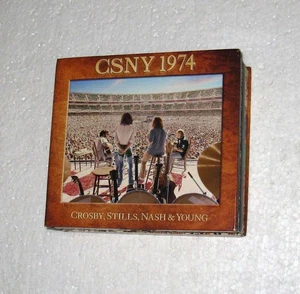 Crosby Stills Nash Young 1974 3 CD + DVD Box Set Concert Music ACCEPTABLE READ - Picture 1 of 9