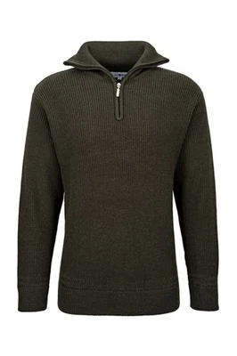 CDM Troyer Seemannspullover oliv Stricktroyer Arbeitspullover Pullover