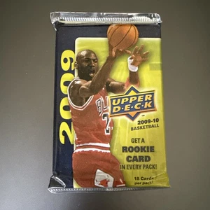2009-10 UPPER DECK BASKETBALL 18 Card Jumbo PACK - GUARANTEED ROOKIE PER PACK! - Picture 1 of 1