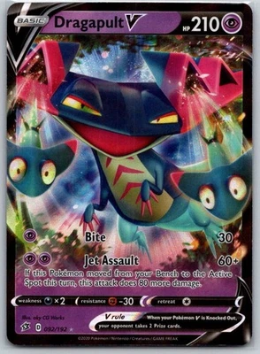 Dragapult V 092/192 SWSH02: Rebel Clash NM - Image 1 of 2