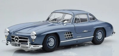 MINICHAMPS, MERCEDES-BENZ 300 SL (W198) 1955 blu metallizzato, 1/18,  MNC1100... - Immagine 1 di 4