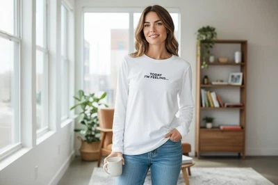 FROGBOX Damen Oberteil Mickey and Friends Langarm Shirt  Baumwolle Longsleeve - Bild 1 von 4