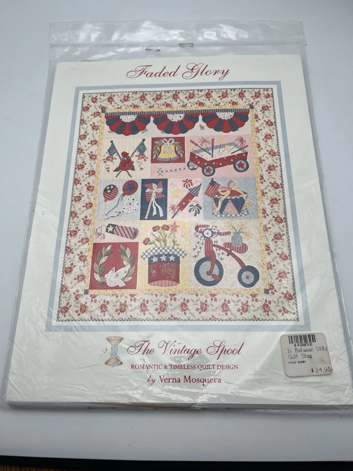 NIP “Faded Glory” By Verna Mosquera The Vtg Spool ~4th Of July/Independence Day - Image 1 of 2