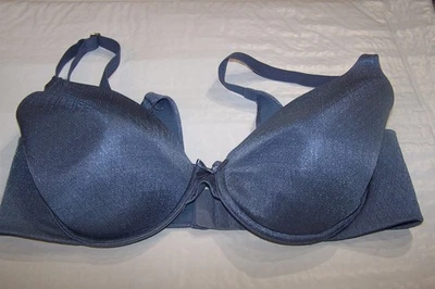 Sujetador Vanity Fair para mujer 38C azul con aros camiseta acolchada jacquard 75312/75213 Foto 1 de 3