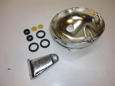 Coperchio Fari Lampada Headlight Lamp Adatta Per Yamaha Sr 400 Hb Hcb 2J2-84330 - Immagine 1 di 4