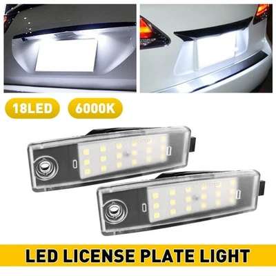 AUXITO License Light Plate 6000K 18LED For Toyota 2008-2013 Highlander Tag Lamp - Imagem 1 de 4