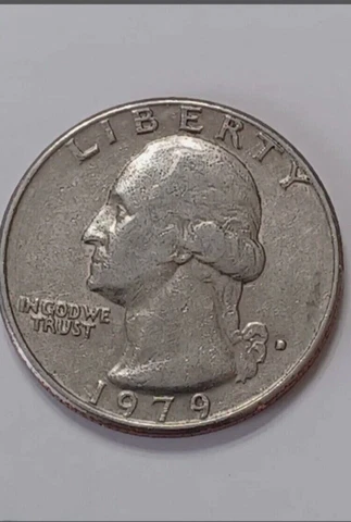1978 D  Washington Quarter  ERROR Coin! FILLED in "D"  FILLED IN MINT MARK! 25c Cover