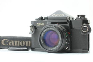[Near MINT] Canon F-1 Early SLR 35mm Film Camera + New FD 50mm f/1.4 From JAPAN