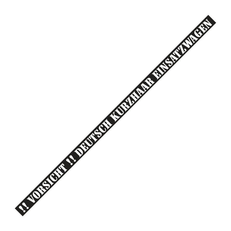 EU Auto Kennzeichen Nummernschild Aufkleber Deutsch Kurzhaar Hunderasse Jagdhund - Bild 1 von 1