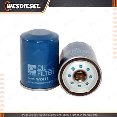 Wesfil Oil Filter fits Mitsubishi ASX GA XB Colt RG FTO Galant Starwagon SJ WA - image 1 of 2
