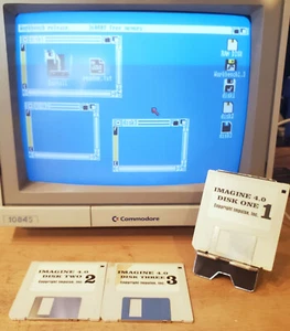 AMIGA IMAGINE 4.0 by Impulse Software Disks 1000/3000/4000/1200/500/600 - Picture 1 of 2