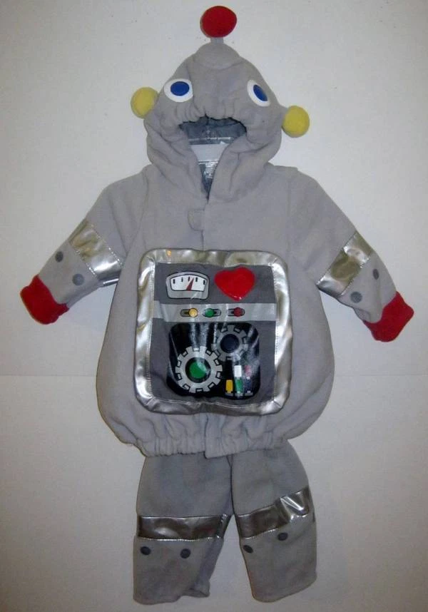OLD NAVY ROBOT COSTUME 6-12 6 9 12 MO HALLOWEEN NEW - Image 1 of 1