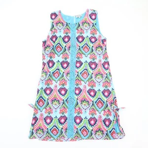 Buckhead Betties Moroccan Roll Addison Dress Multicolor Zip Back Lined XL NWT - Picture 1 of 9