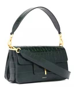 AUTHENTISCH NEU MIT ETIKETT $ 850 Wandler Georgia Krokodil geprägtes Leder Oberteil Griff Schultertasche - Bild 1 von 12