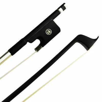 2pcs NEW 1/2 Size Carbon Fiber Cello Bow Natural Horsehair - Image 1 of 4