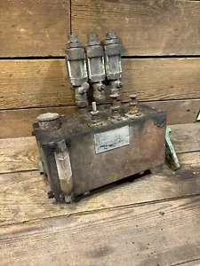 Antique McCord Force Feed Lubricator Mechanical Oiler 3 4 Feed Hit Miss Steam SF - Picture 1 of 12