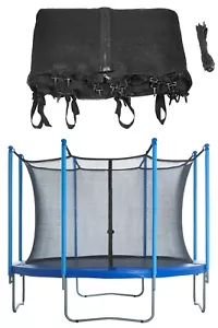 Replacement Trampoline Enclosure Surround Safety NET 8 9 10 12 13 14 15 16 ft - Picture 1 of 12